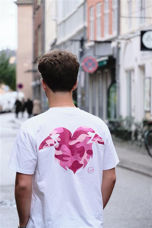 Raven graphic t-shirt - Pink